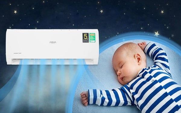 Chế độ Sleep của máy lạnh Aqua
