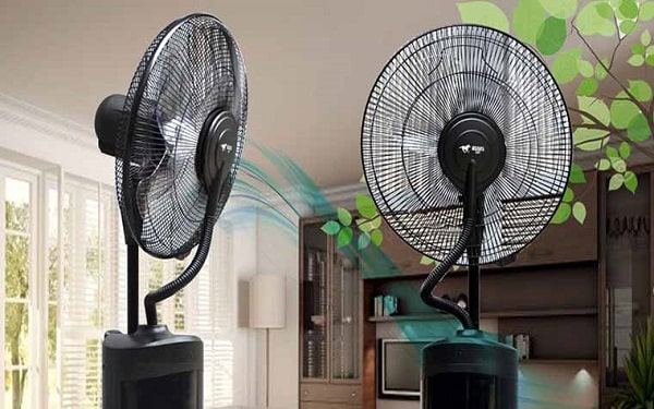Quạt phun sương là thiết bị làm mát hoạt động dựa trên cơ chế bay hơi nước