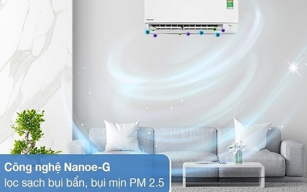 Các dòng điều hòa ngày nay được tích hợp tính năng lọc không khí hiện đại
