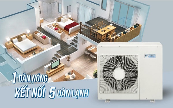 Lắp đặt điều hòa multi cho hộ gia đình giúp tiết kiệm chi phí lắp đặt