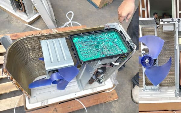 Bo mạch cục nóng gặp sự cố