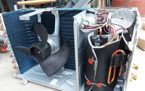 Quạt cục nóng điều hòa không chạy