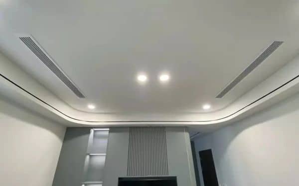 Cửa gió tinh tế của hệ thống điều hòa âm trần nối ống gió