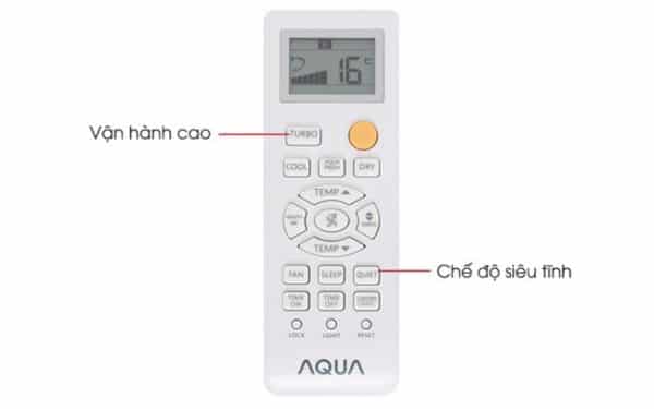 Cách sử dụng chế độ Quiet ở điều hòa Aqua