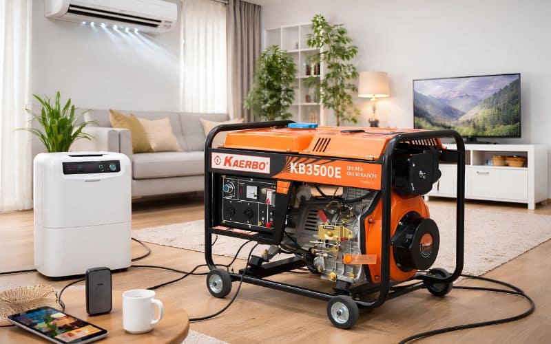 3 lưu ý quan trọng khi sử dụng máy phát điện cho điều hòa